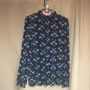 Boden Connie Floral Jersey Top